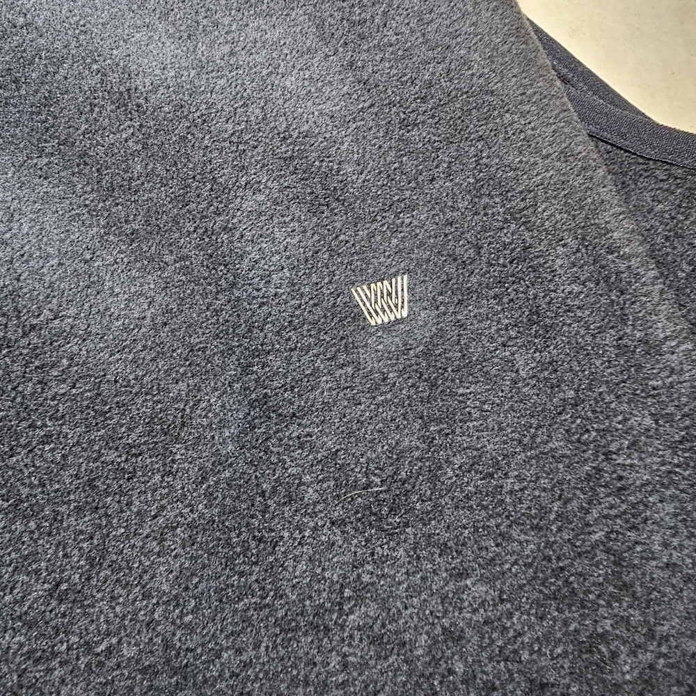 Mack Weldon Men's XXL Thermalite Fleece Vest Gray Zip Up Pockets - Picture 5 of 6